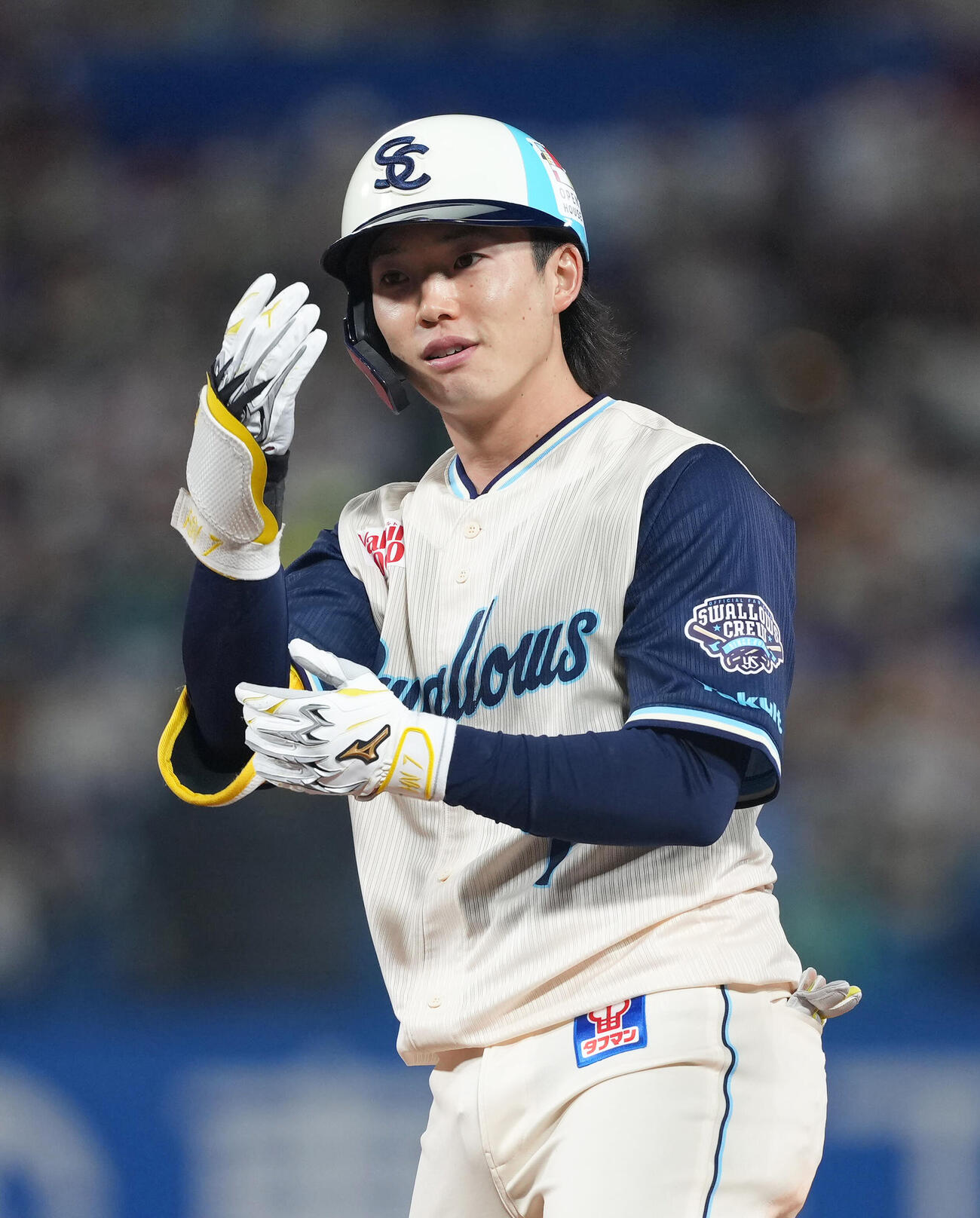 ヤクルト長岡秀樹（26年4月撮影）