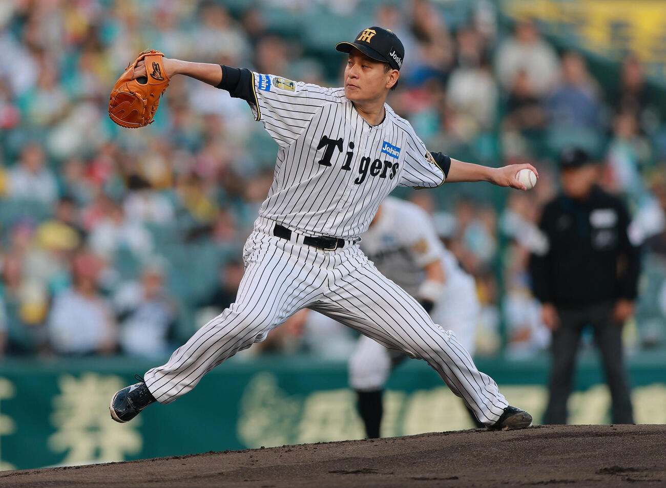 阪神対広島　阪神先発の大竹耕太郎（撮影・上山淳一）