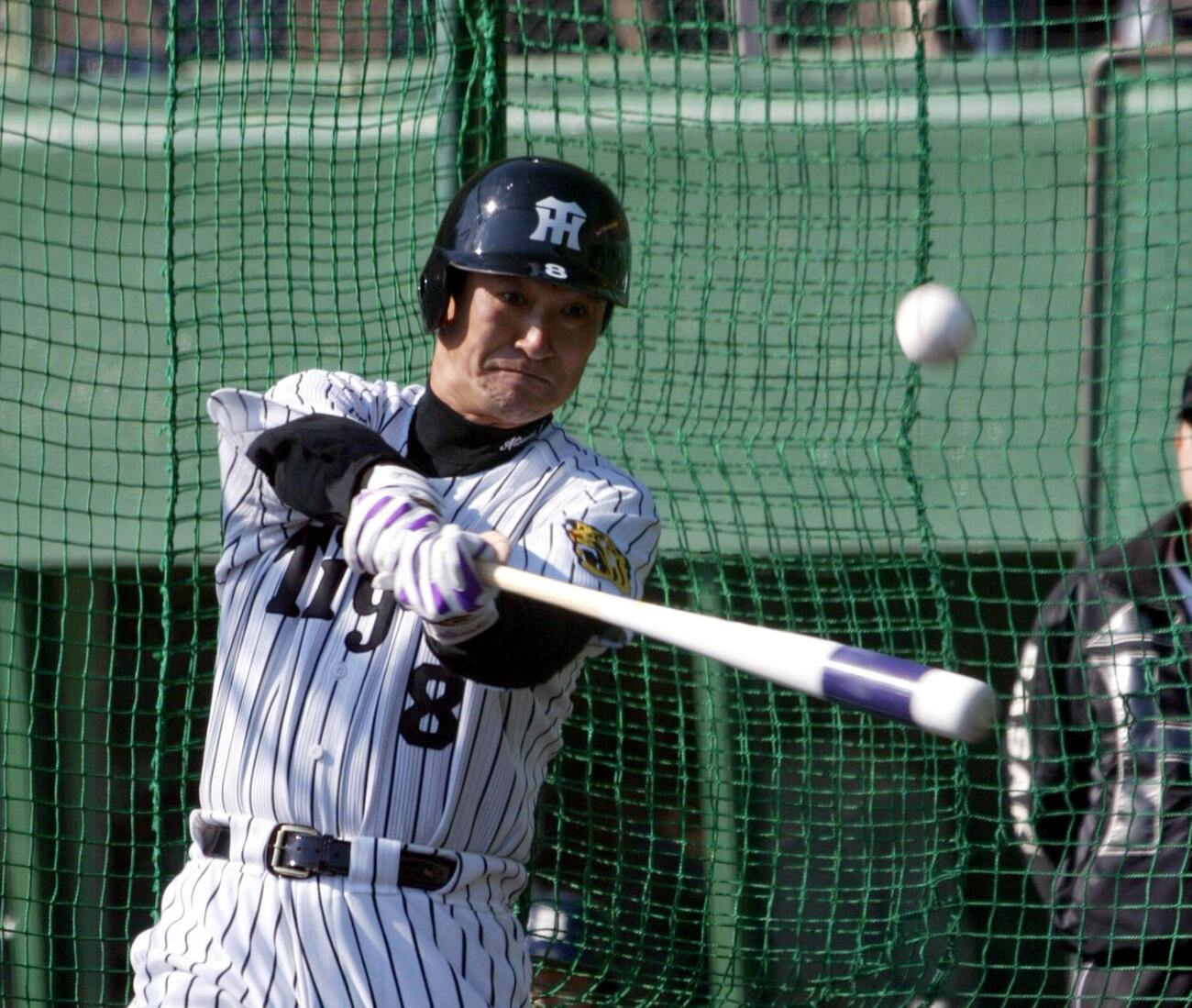 阪神時代の片岡篤史（2002年2月1日）