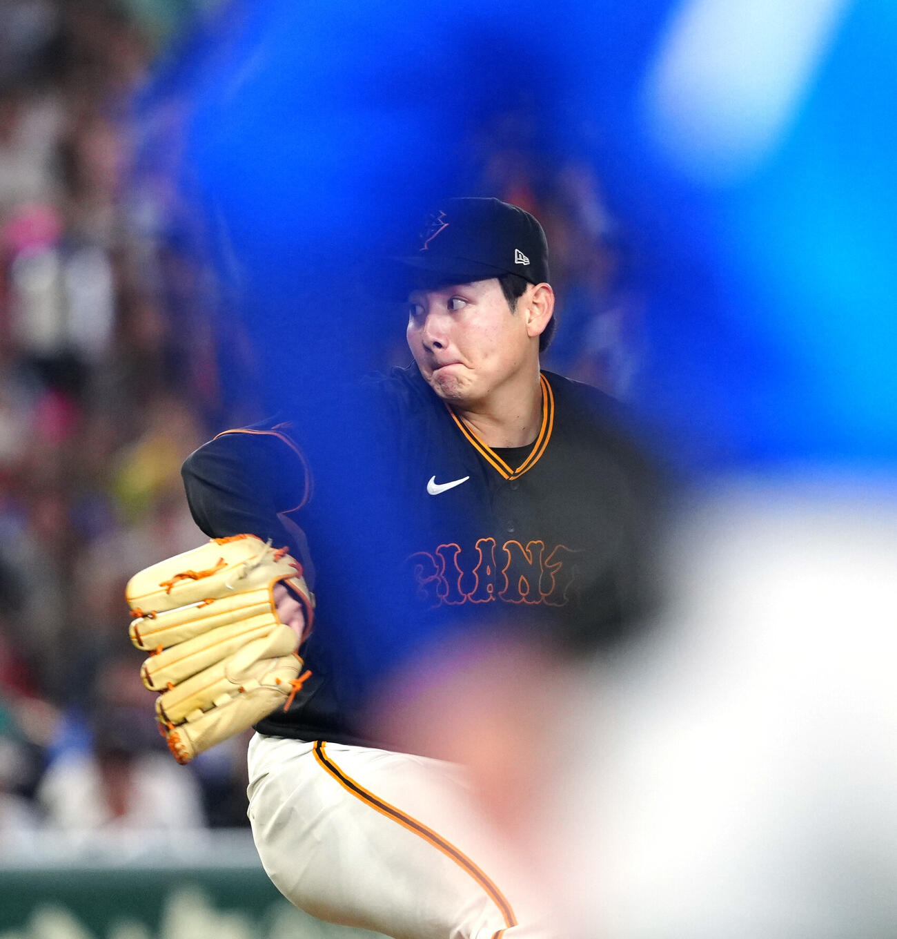 巨人対DeNA　巨人先発の竹丸和幸（撮影・江口和貴）