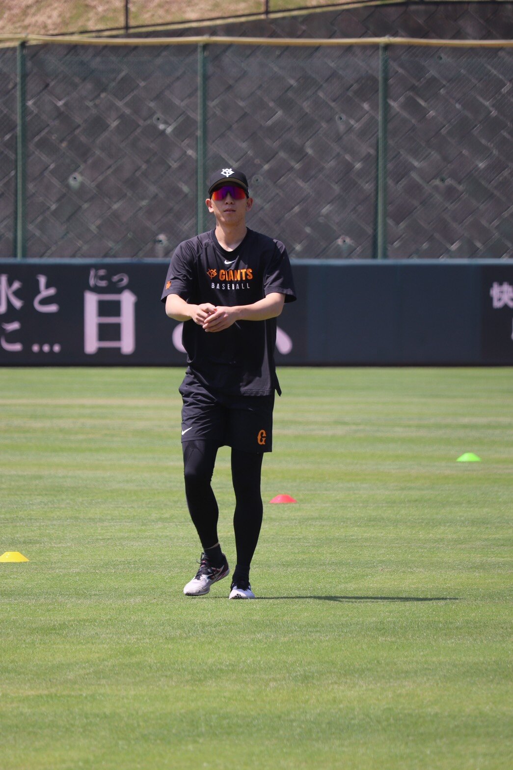 ジャイアンツ球場で調整する巨人戸郷翔征