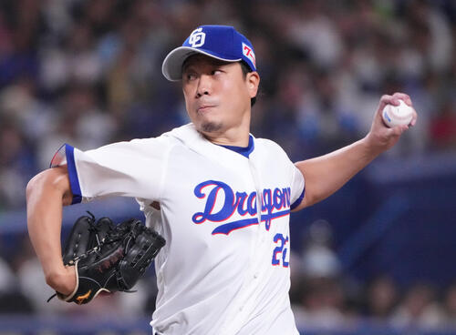 中日大野雄大(2026年5月16日撮影)