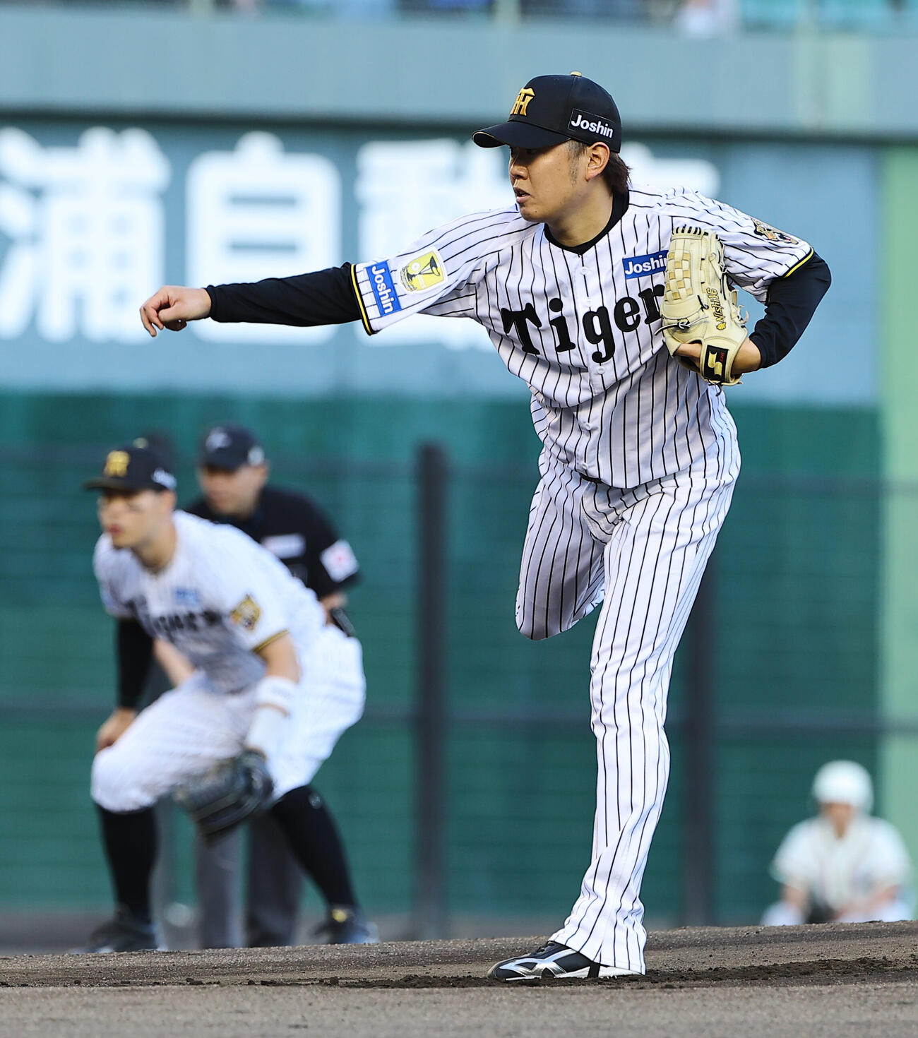 阪神対中日　阪神先発の西勇輝　（撮影・上田博志）