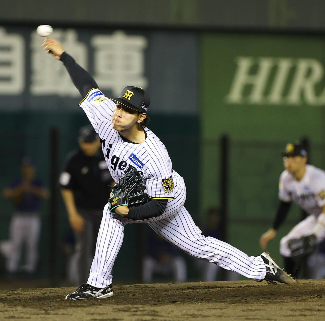 阪神対中日　阪神2番手の工藤泰成（撮影・上田博志）