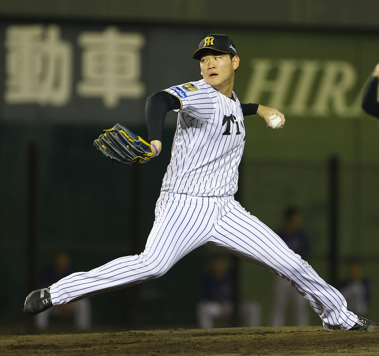 阪神対中日　阪神3番手の及川雅貴（撮影・上田博志）