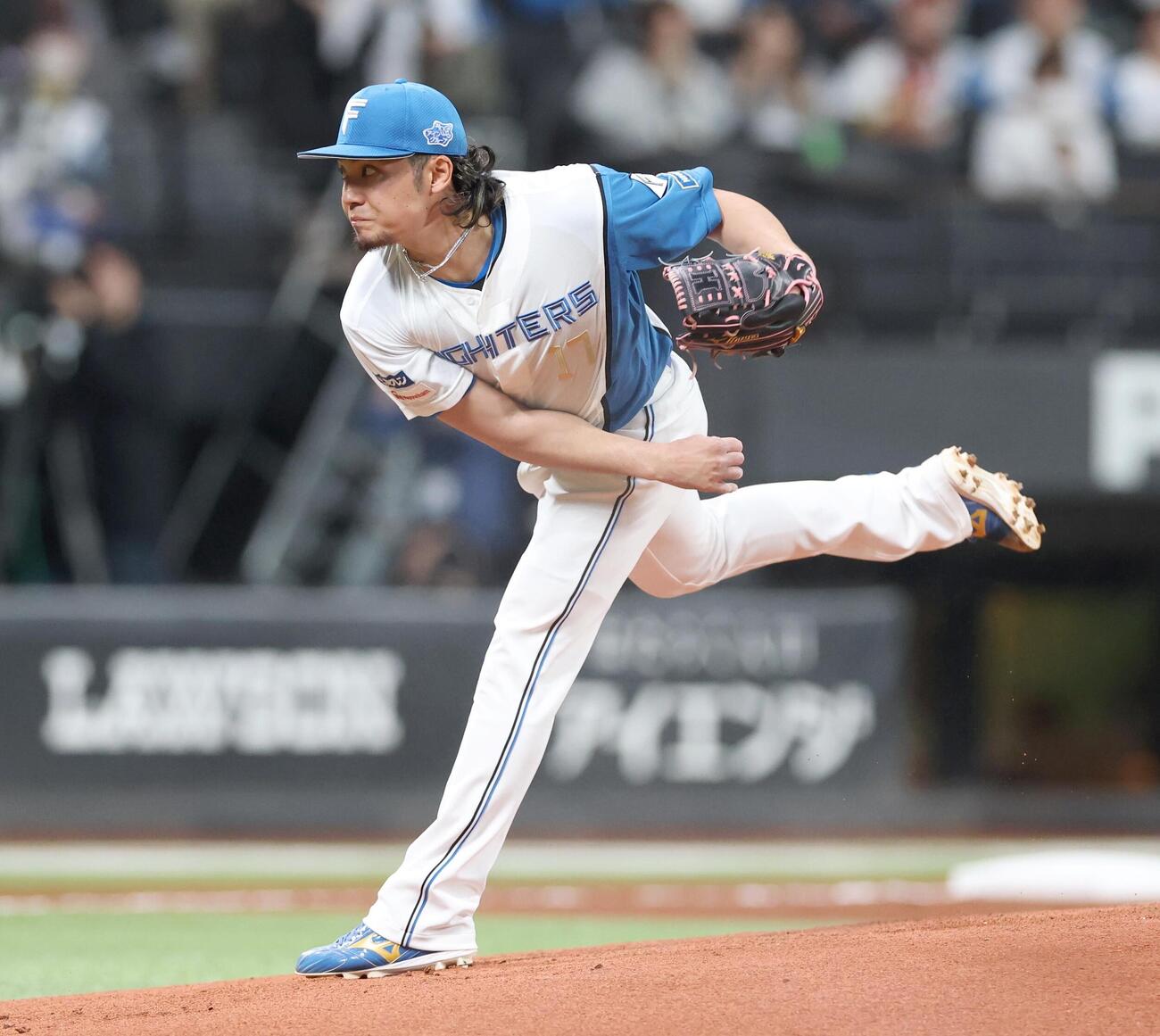 日本ハム対楽天　日本ハム先発の伊藤大海（撮影・黒川智章）