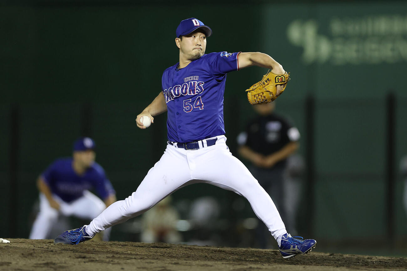 阪神対中日　中日2番手の藤嶋健人（撮影・前田充）＝2026年5月19日