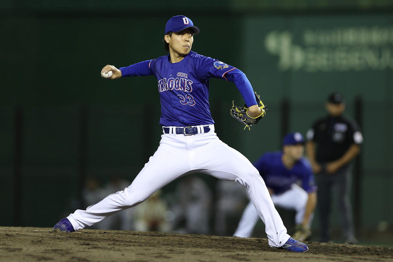 阪神対中日　中日3番手の杉浦稔大（撮影・前田充）＝2026年5月19日