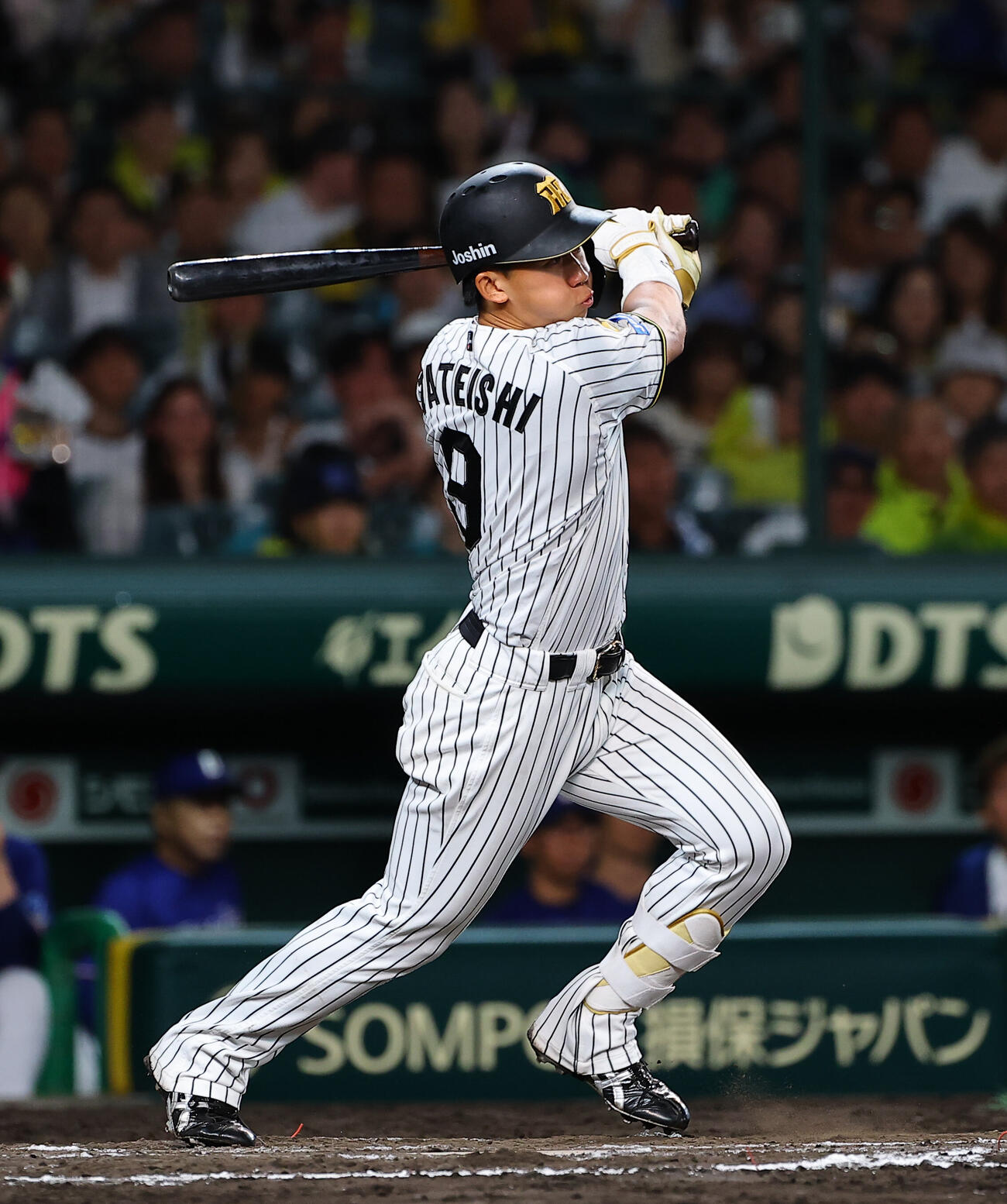 阪神対中日　7回裏阪神1死一塁、立石正広は安打を放つ（上田博志）＝2026年5月20日