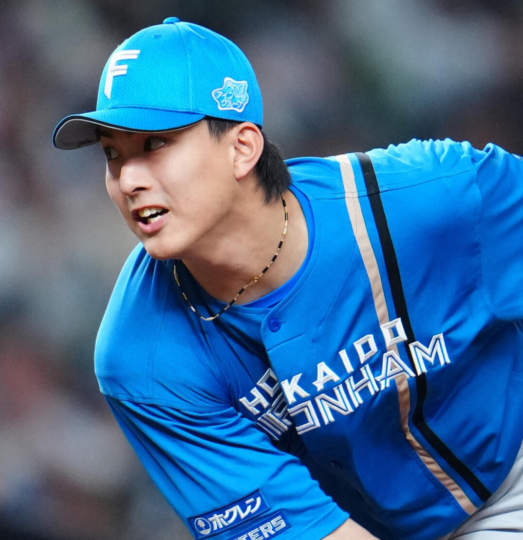 日本ハムの達孝太（2026年5月撮影）