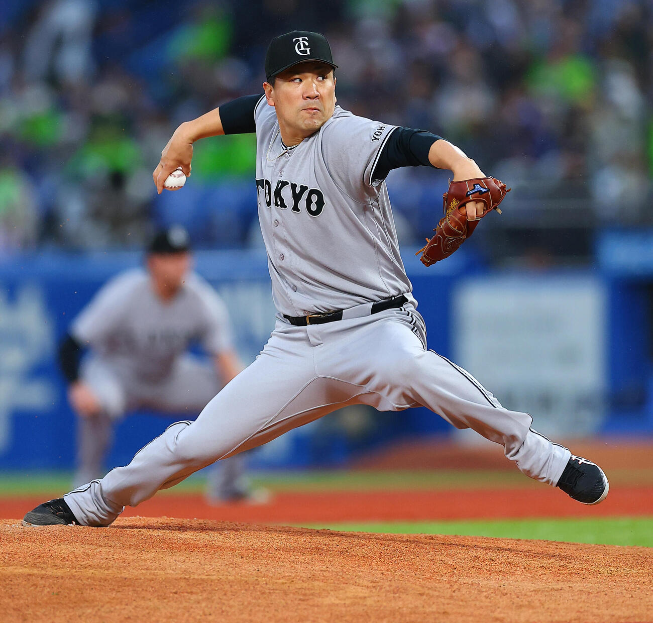ヤクルト対巨人　巨人先発の田中将大（撮影・野上伸悟）＝2026年5月21日