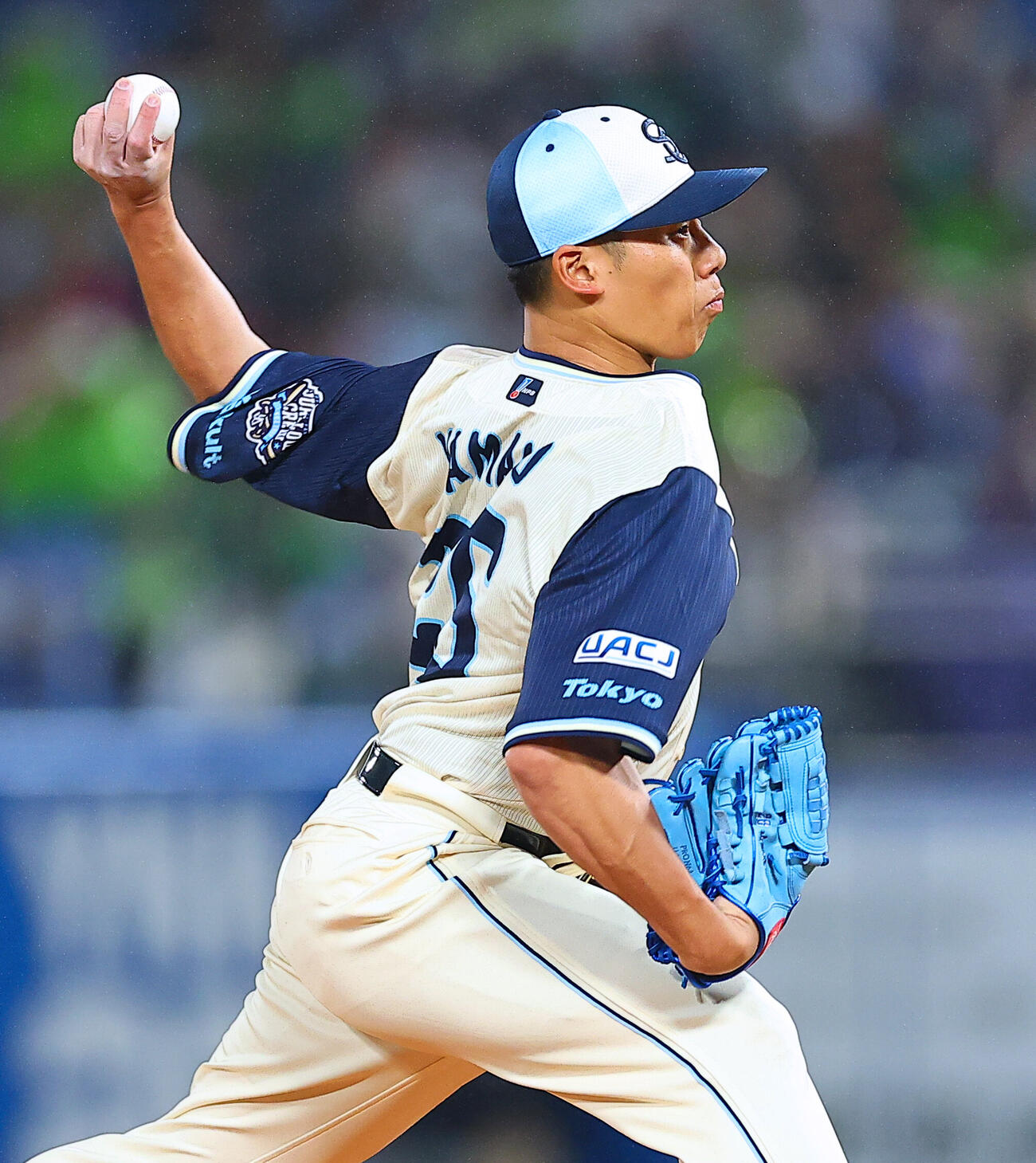 ヤクルト対巨人　ヤクルト先発の山野太一（撮影・野上伸悟）＝2026年5月21日