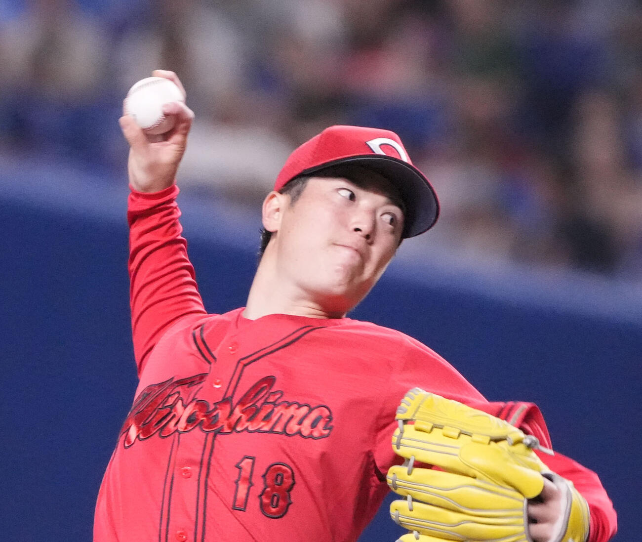 広島森下暢仁（2025年撮影）