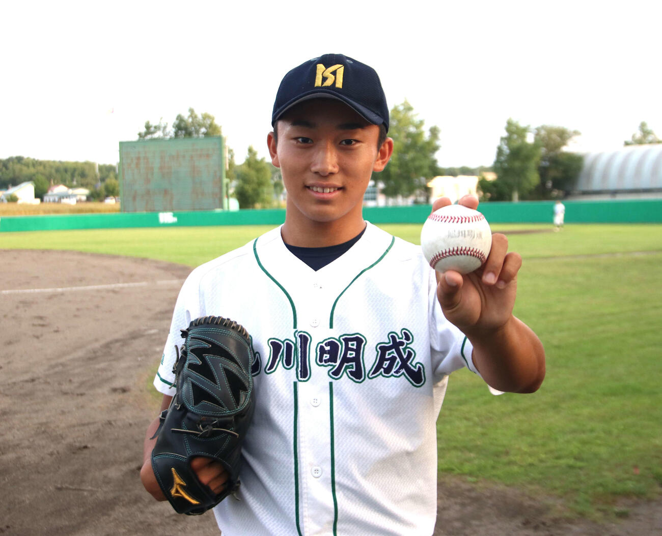 旭川明成・千葉隆広（2023年9月撮影）