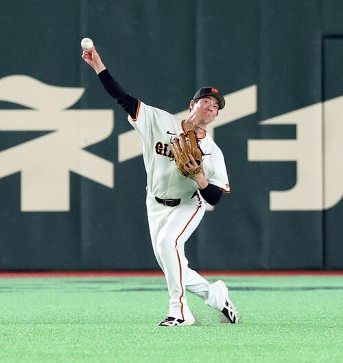 【巨人】途中出場の松本剛が４月14日以来の打点　守備では好返球で存在感示す