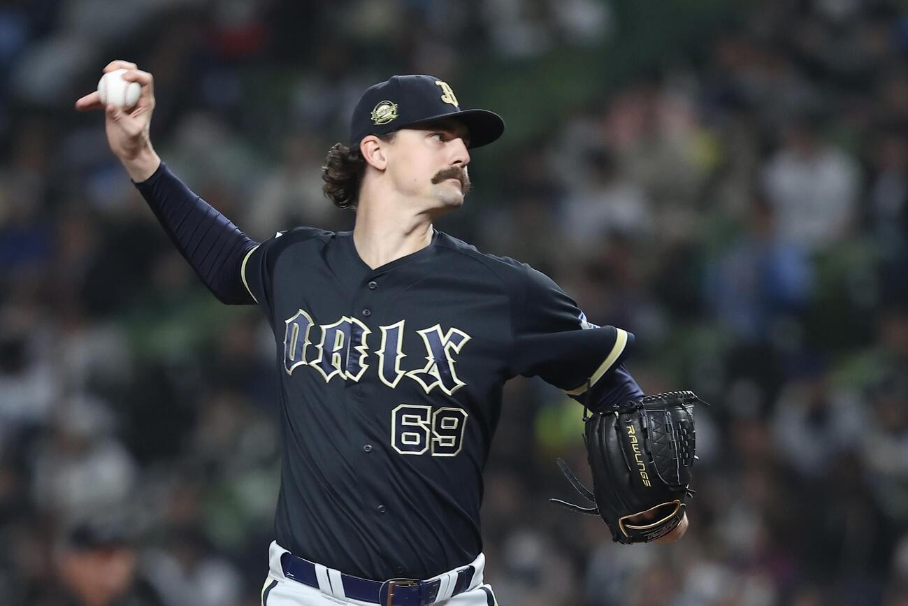 西武対オリックス　オリックス先発のジェリー（撮影・河田真司）