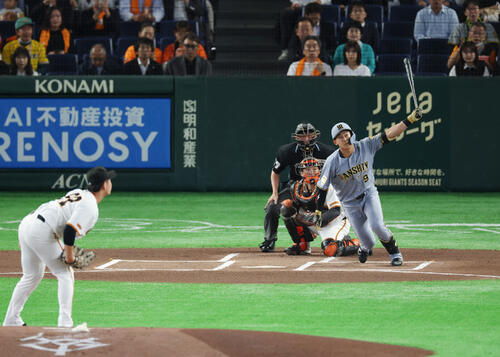 【巨人】阿部監督　猛打賞の阪神ドラ１立石に「素晴らしいバッター。タイガースを乗せてしまった」