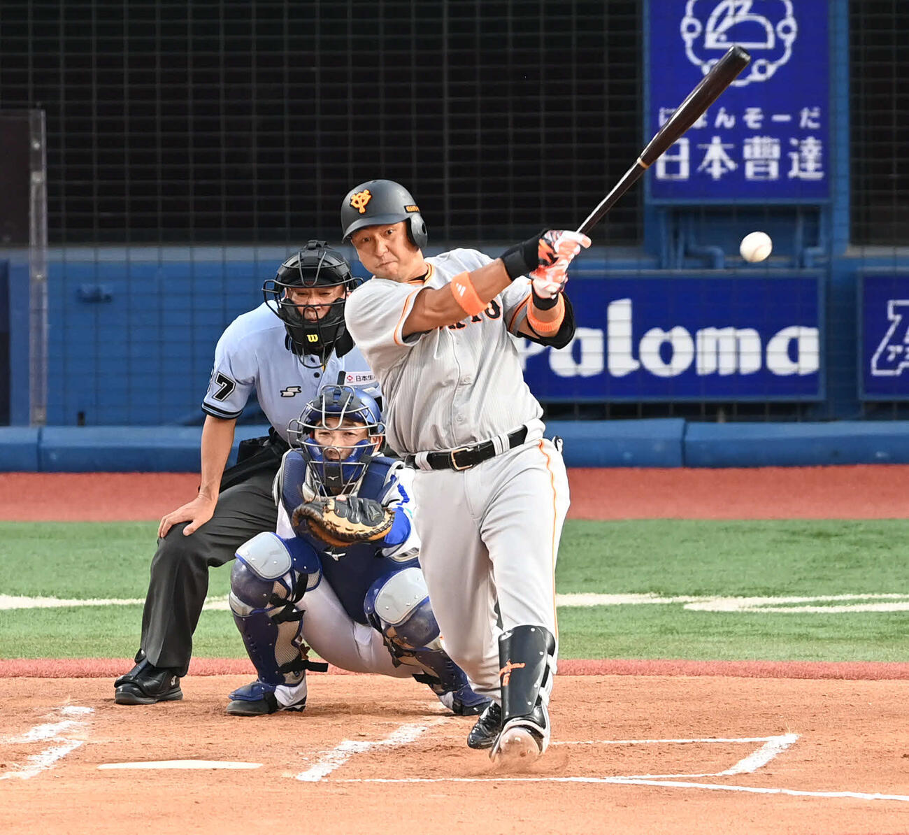 巨人時代の中島宏之氏（2023年7月22日撮影）