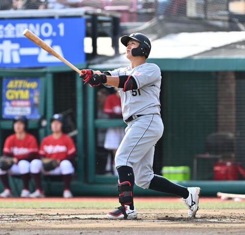 【ロッテ】山口航輝が打った瞬間確信の同点弾　３試合連続本塁打マーク