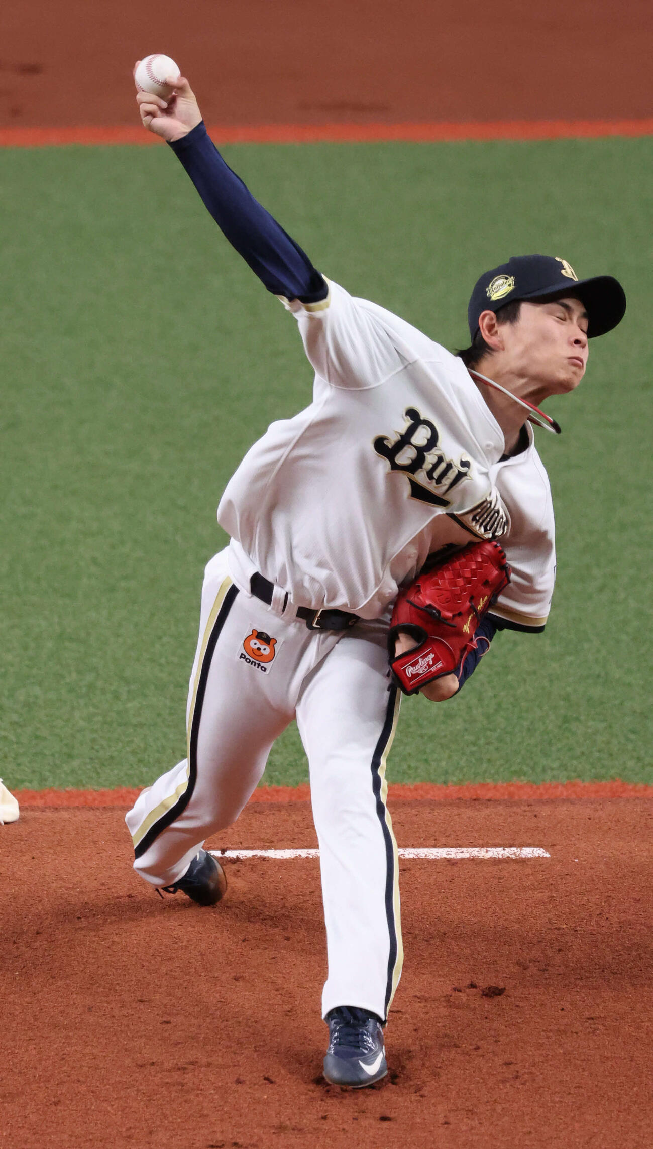 オリックス山岡泰輔（2026年3月撮影）