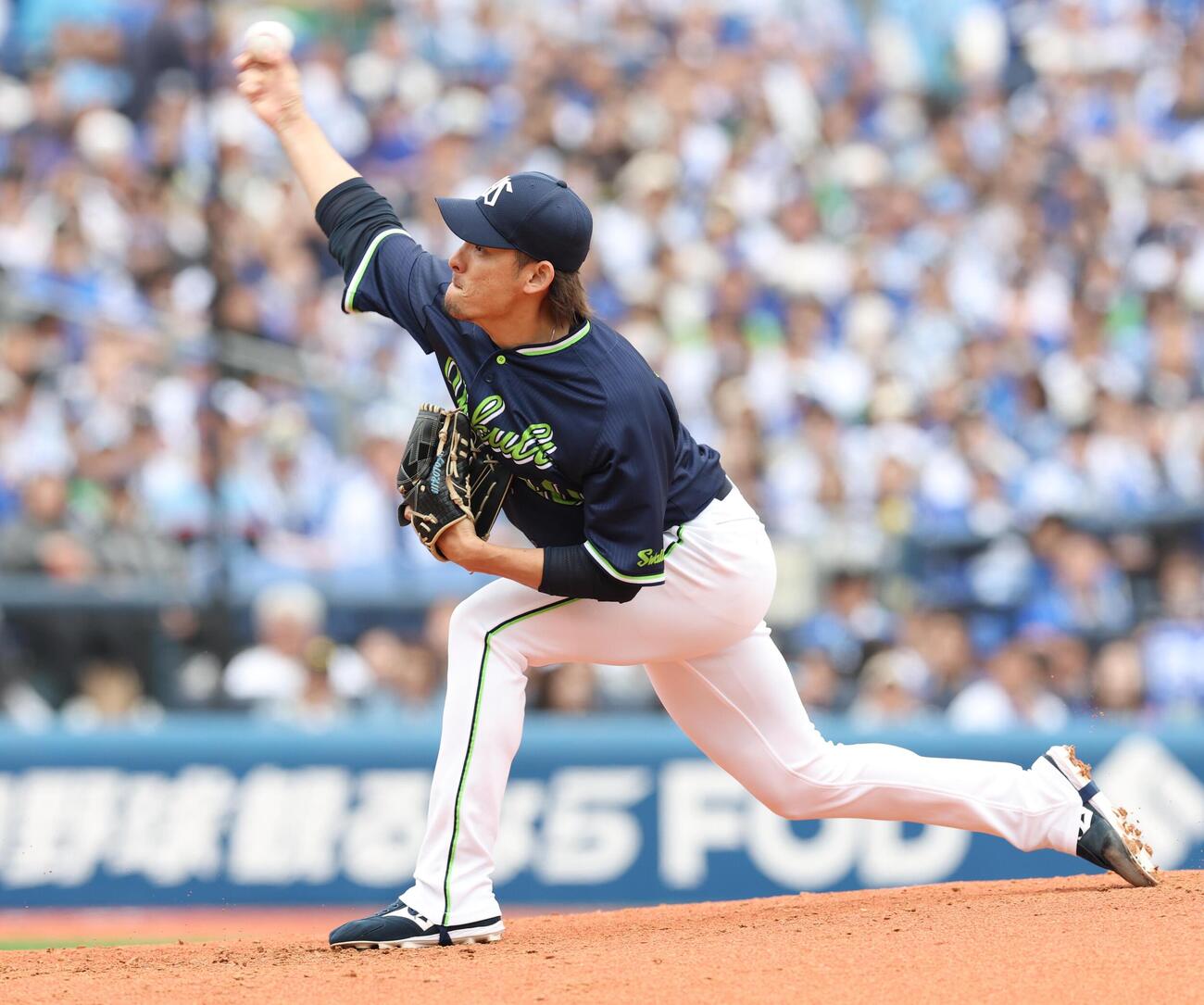 DeNA対ヤクルト　ヤクルト先発の高梨裕稔（撮影・黒川智章）