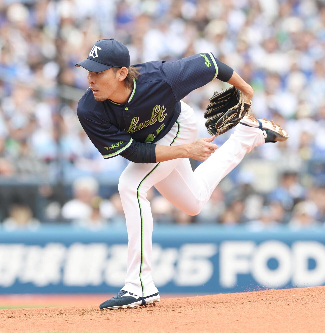 DeNA対ヤクルト　ヤクルト先発の高梨裕稔（撮影・黒川智章）