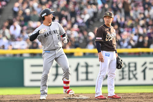 【ロッテ】９回に４点差大逆転で３連勝　西川史礁がバット折りながら決勝打