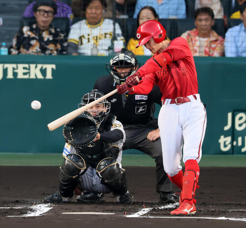 【広島】スプリンター辰見鴻之介が勝負所スチール　早くも今季10盗塁「まだまだ積み重ねたい」