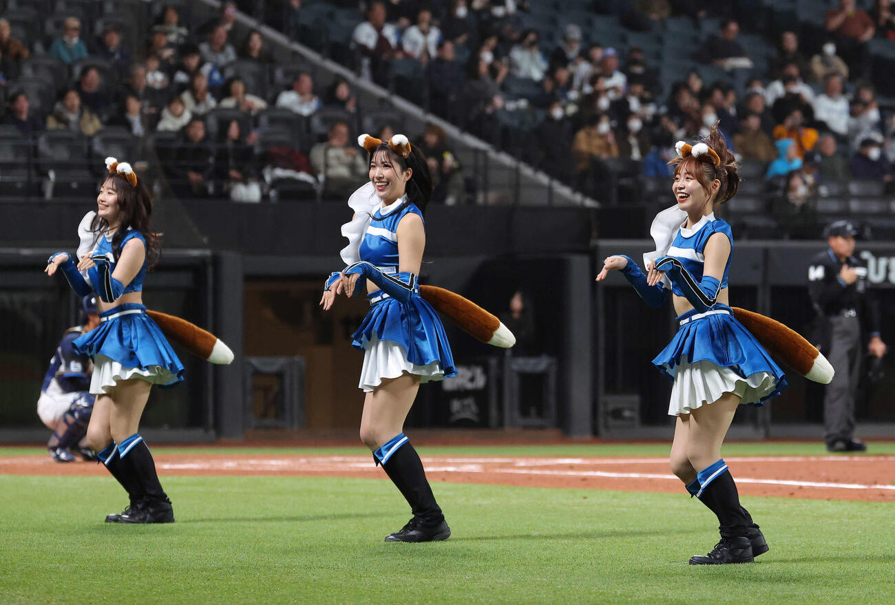 ファイターズガール（2025年3月5日撮影）