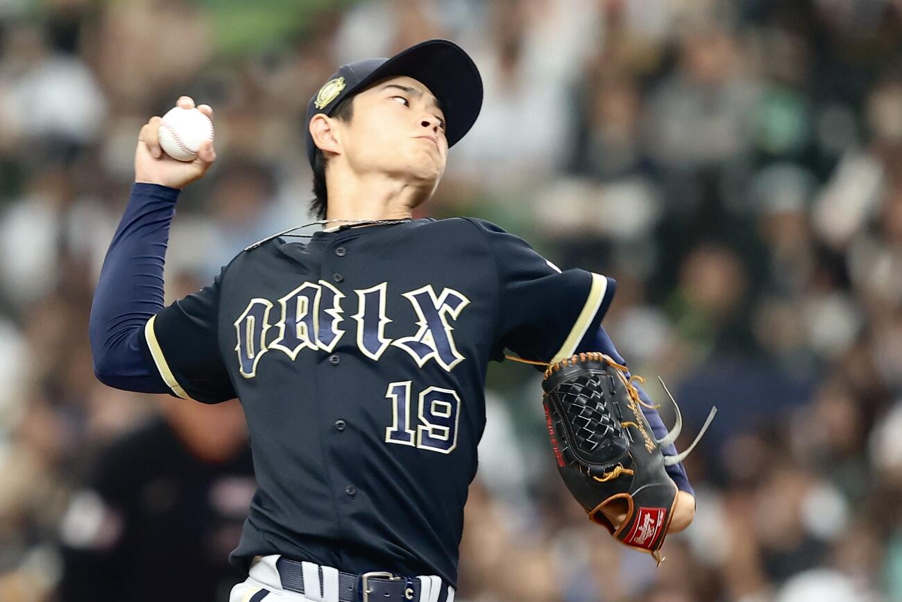 西武対オリックス　先発登板するオリックス山岡泰輔（撮影・河田真司）＝2026年5月24日