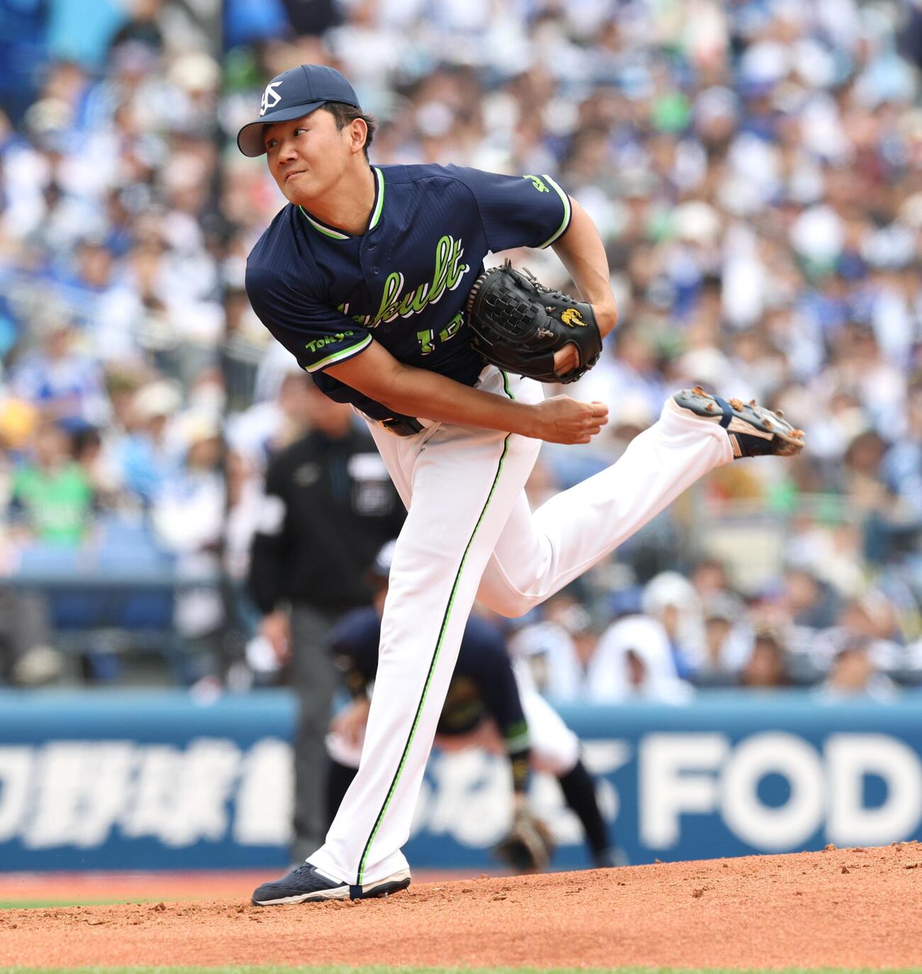DeNA対ヤクルト　ヤクルト先発の奥川恭伸（撮影・黒川智章）＝2026年5月24日