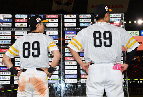 ソフトバンク】周東佑京「力をもらえたのかな」89番背負い走者一掃適時