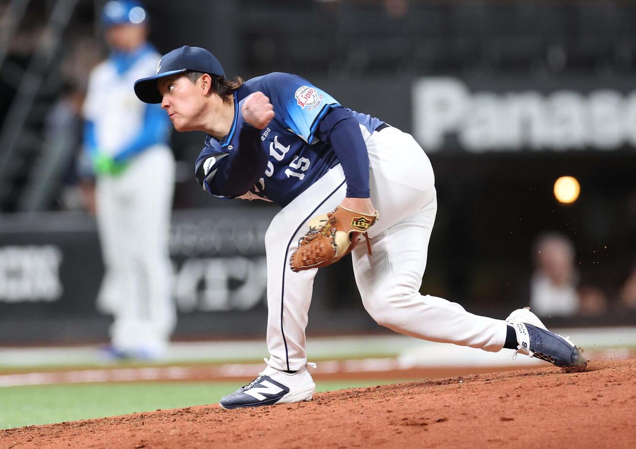 西武与座海人（2026年3月4日撮影）
