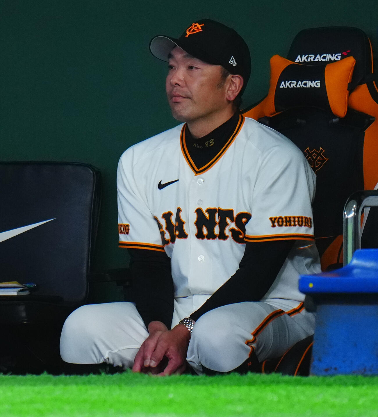 巨人阿部慎之助監督（2026年5月撮影）