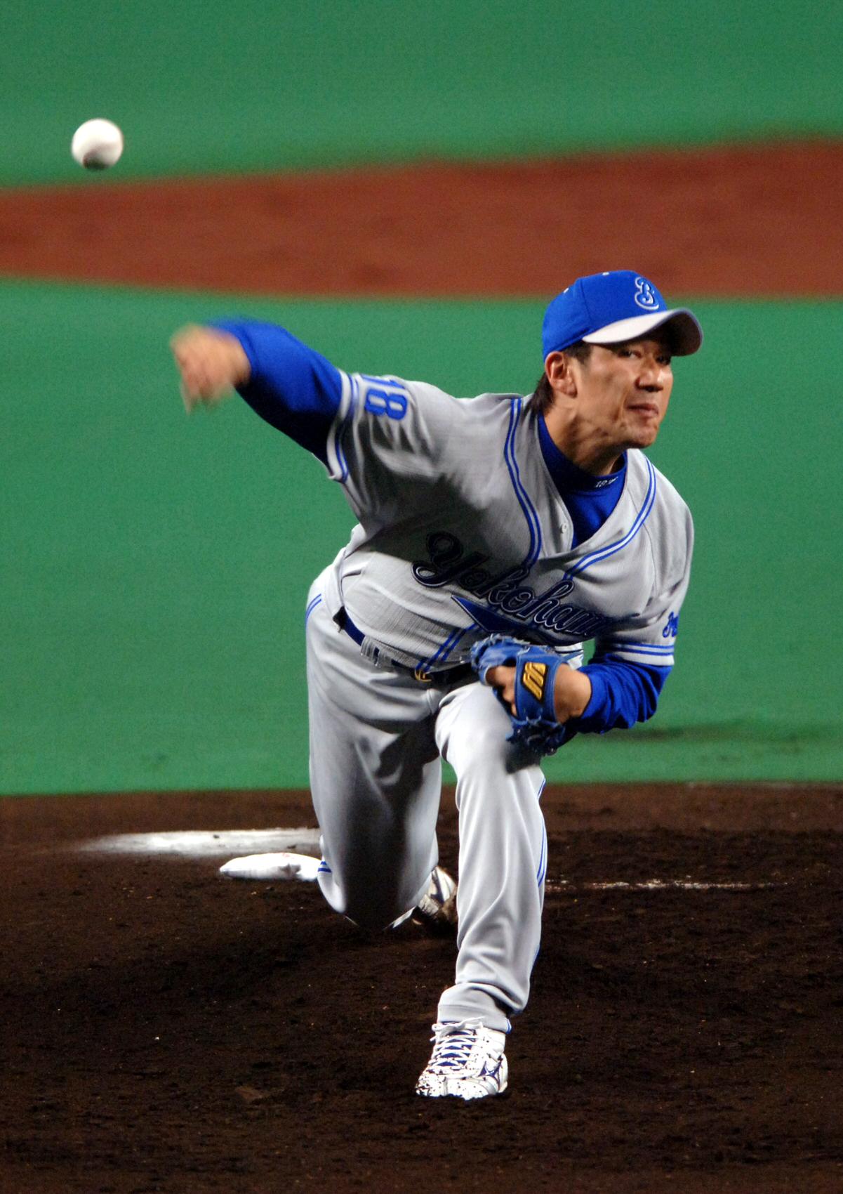 05年6月3日、西武対横浜　横浜先発の三浦大輔