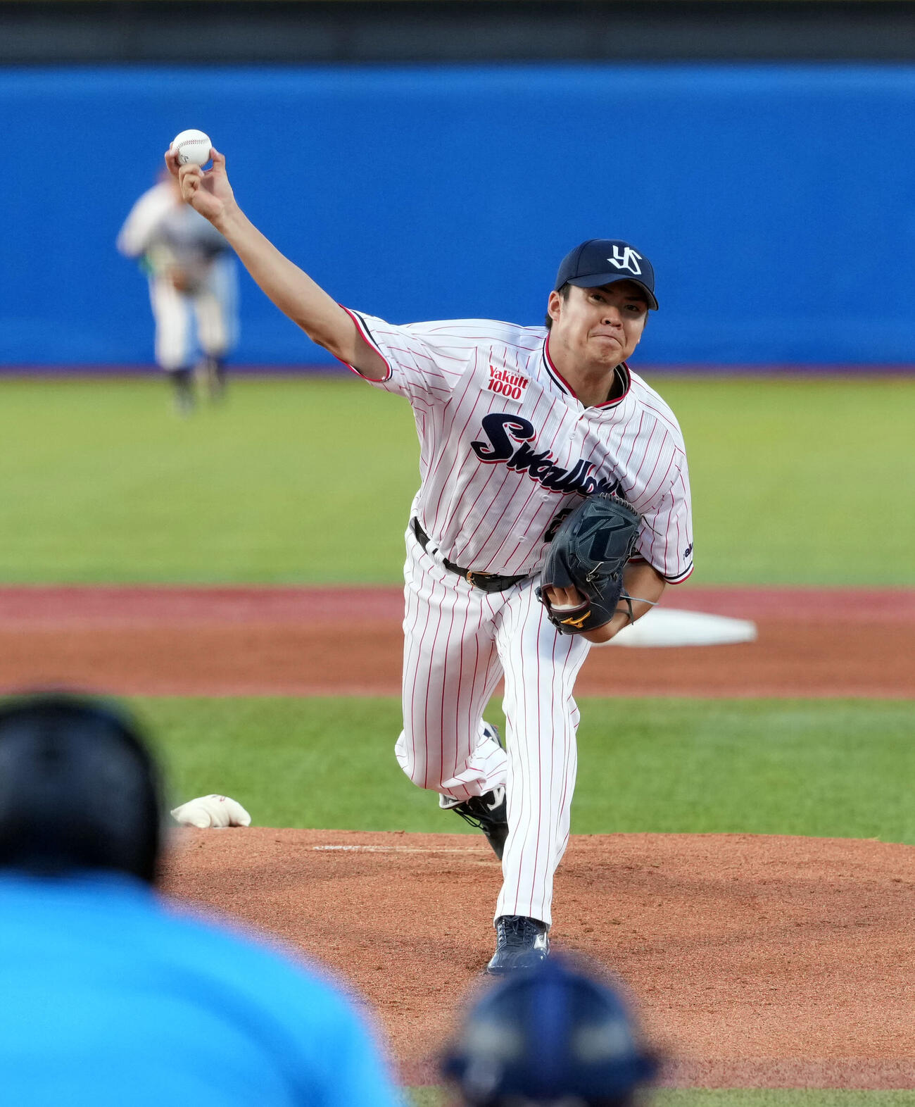 ヤクルト対西武　ヤクルトの先発松本健吾（撮影・たえ見朱実）＝2026年5月26日