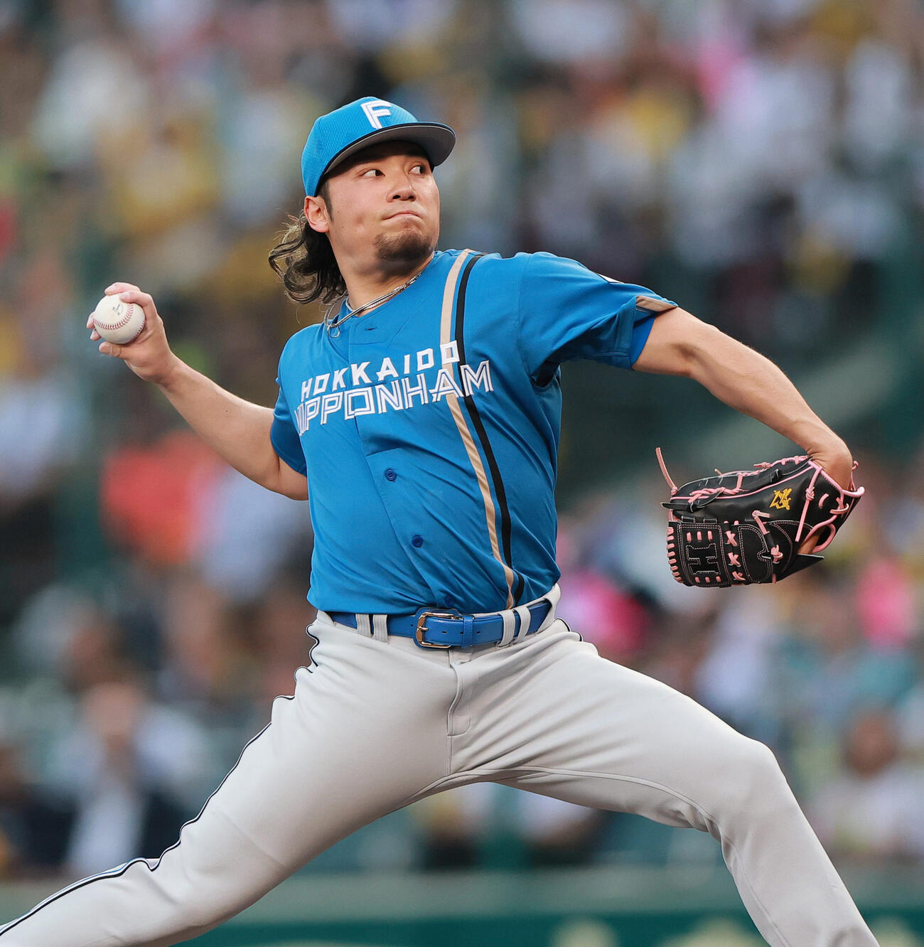 阪神対日本ハム　日本ハム先発の伊藤大海（撮影・上山淳一）