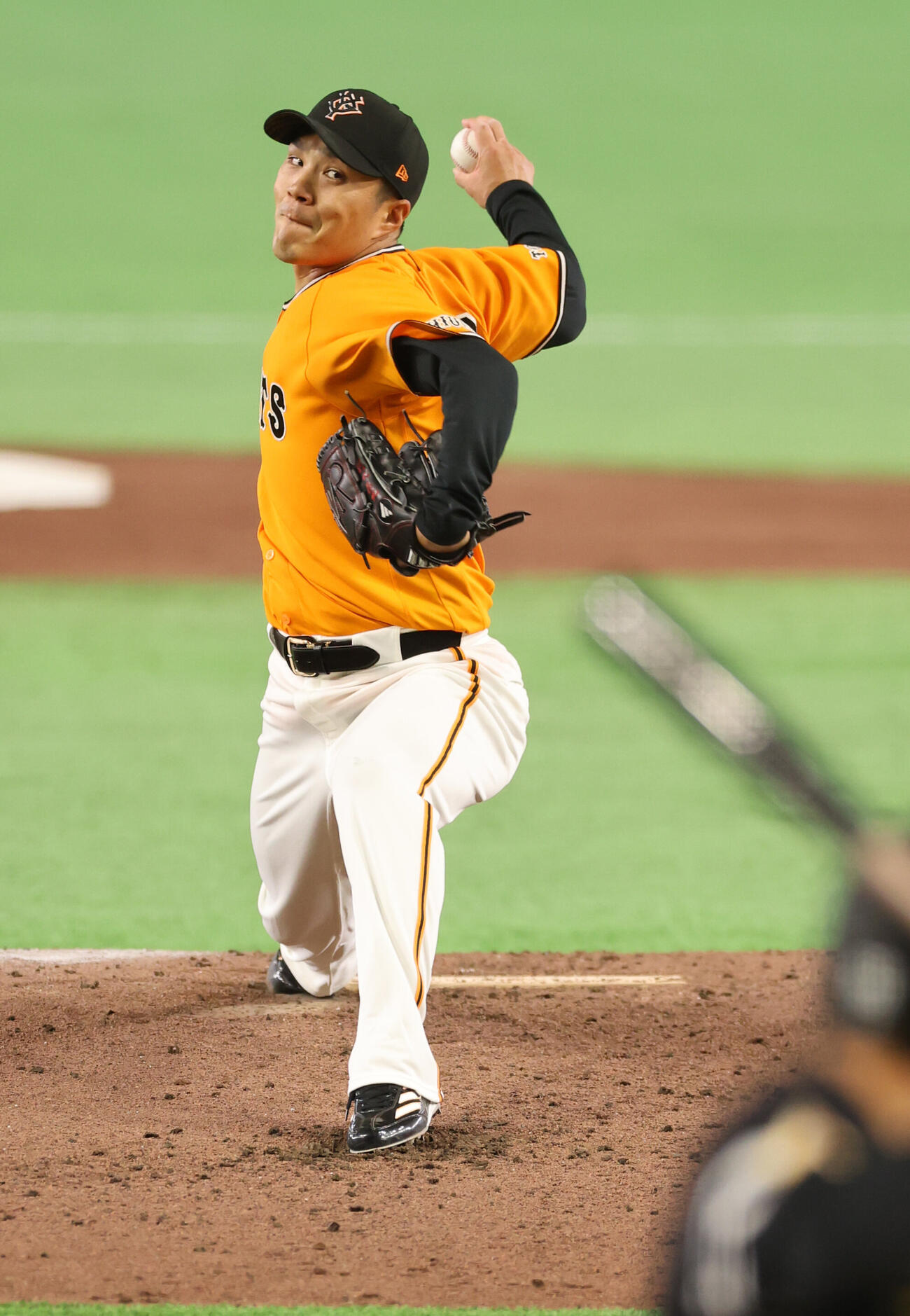 巨人対ソフトバンク　巨人先発の則本昂大（撮影・野上伸悟）＝2026年5月26日