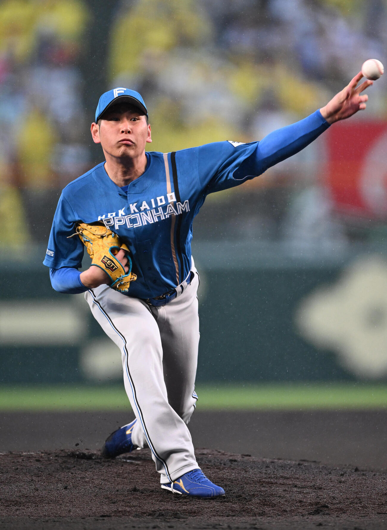 阪神対日本ハム　先発する日本ハム加藤貴之（撮影・和賀正仁）