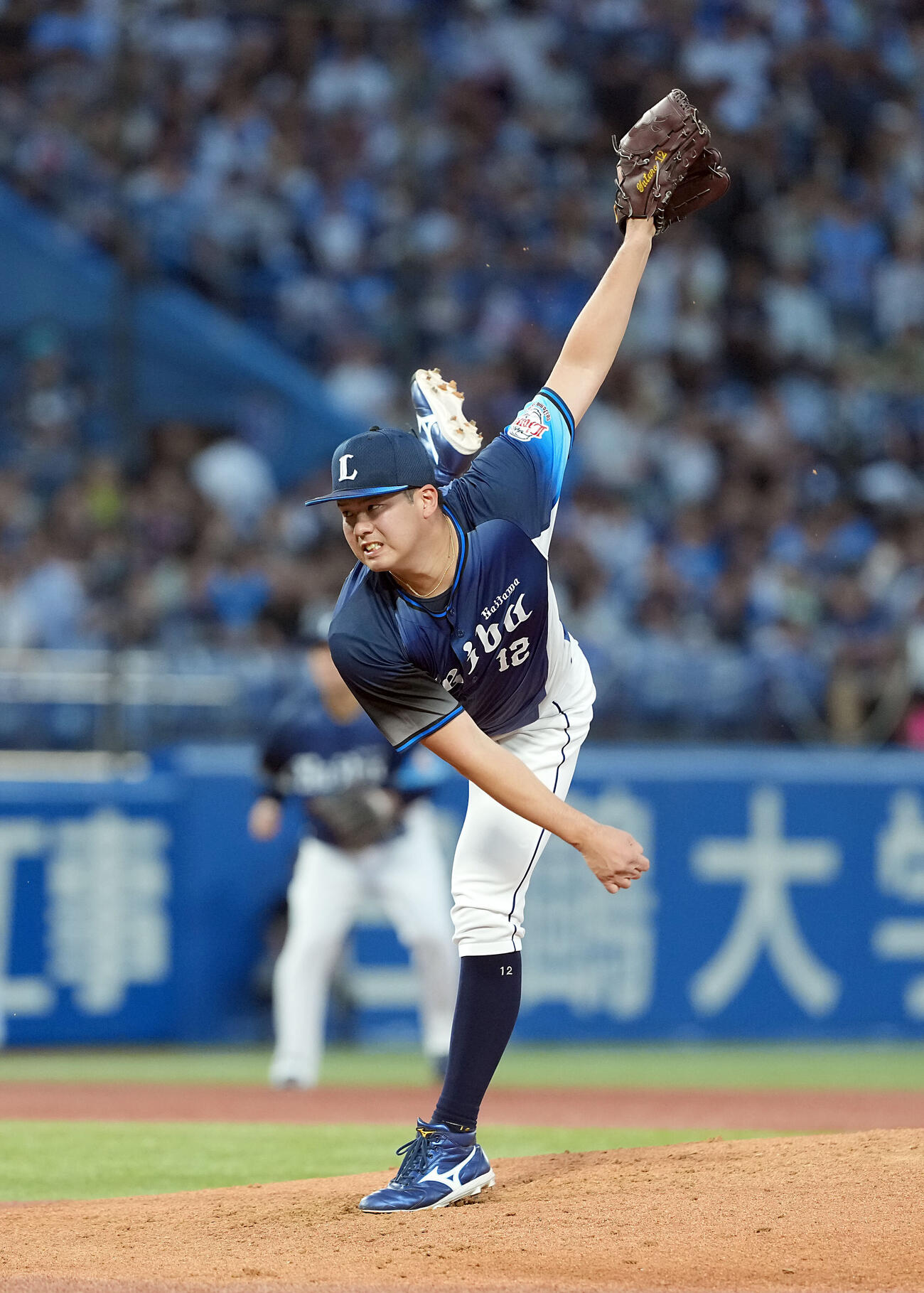ヤクルト対西武　西武の先発渡辺勇太朗（撮影・たえ見朱実）