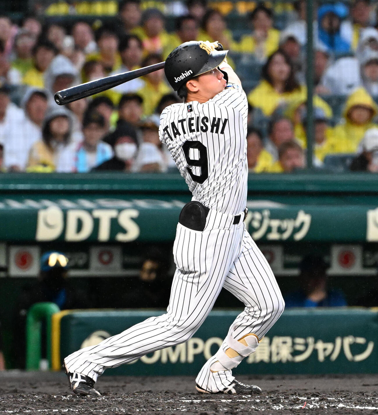 3回裏阪神1死　立石正広は中飛に倒れる（撮影・石井愛子）