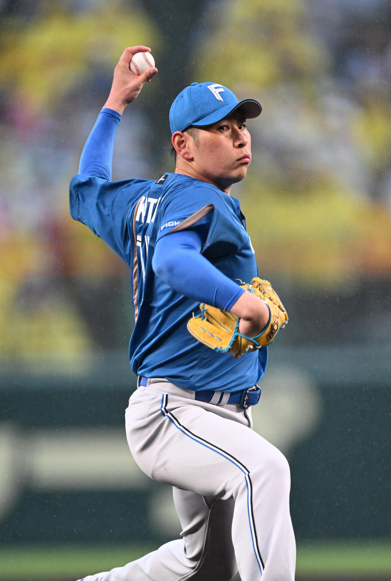 阪神対日本ハム　先発する日本ハム加藤貴之（撮影・和賀正仁）