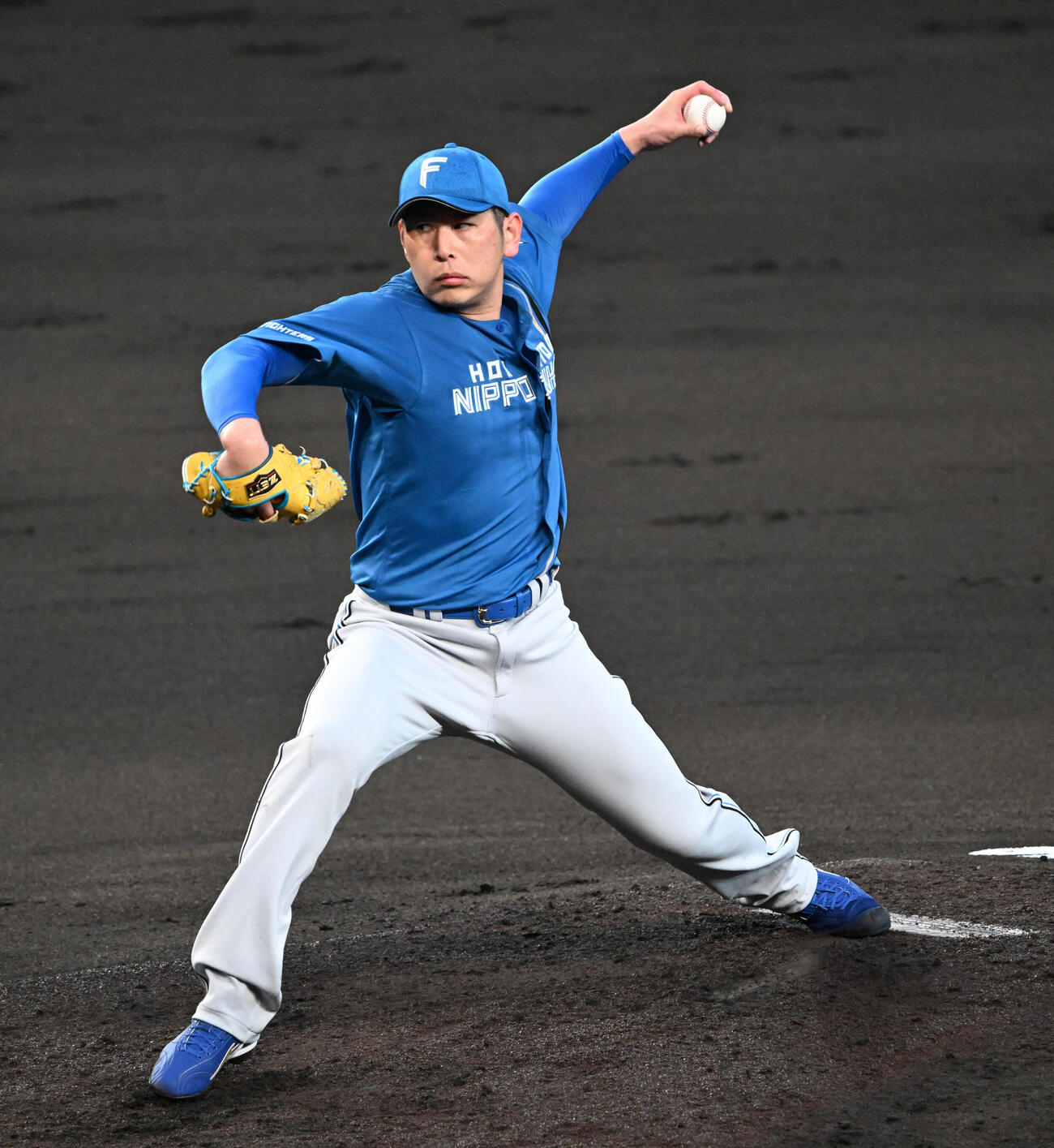 阪神対日本ハム　先発する日本ハム加藤貴之（撮影・和賀正仁）