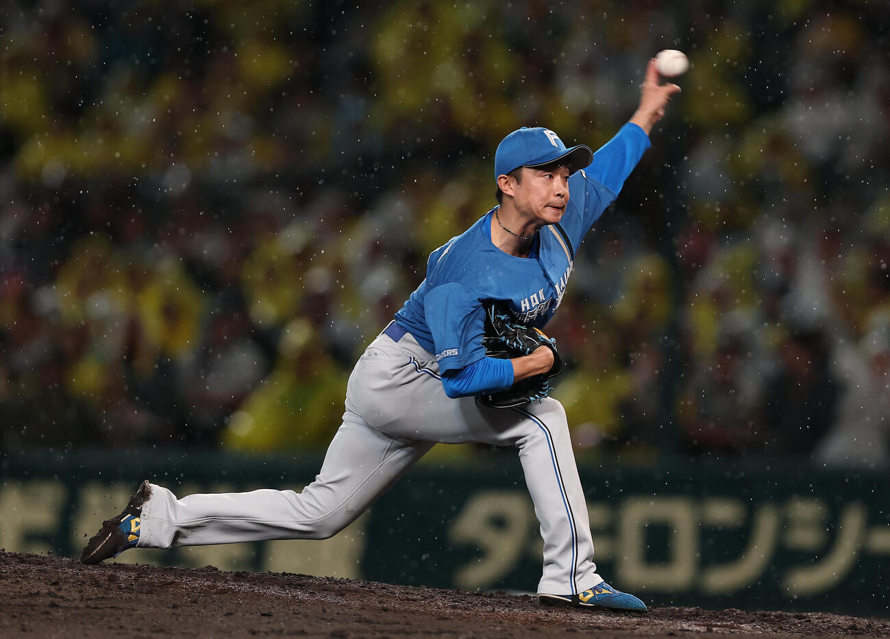 阪神対日本ハム　日本ハム3番手の島本浩也（撮影・前田充）＝2026年5月27日