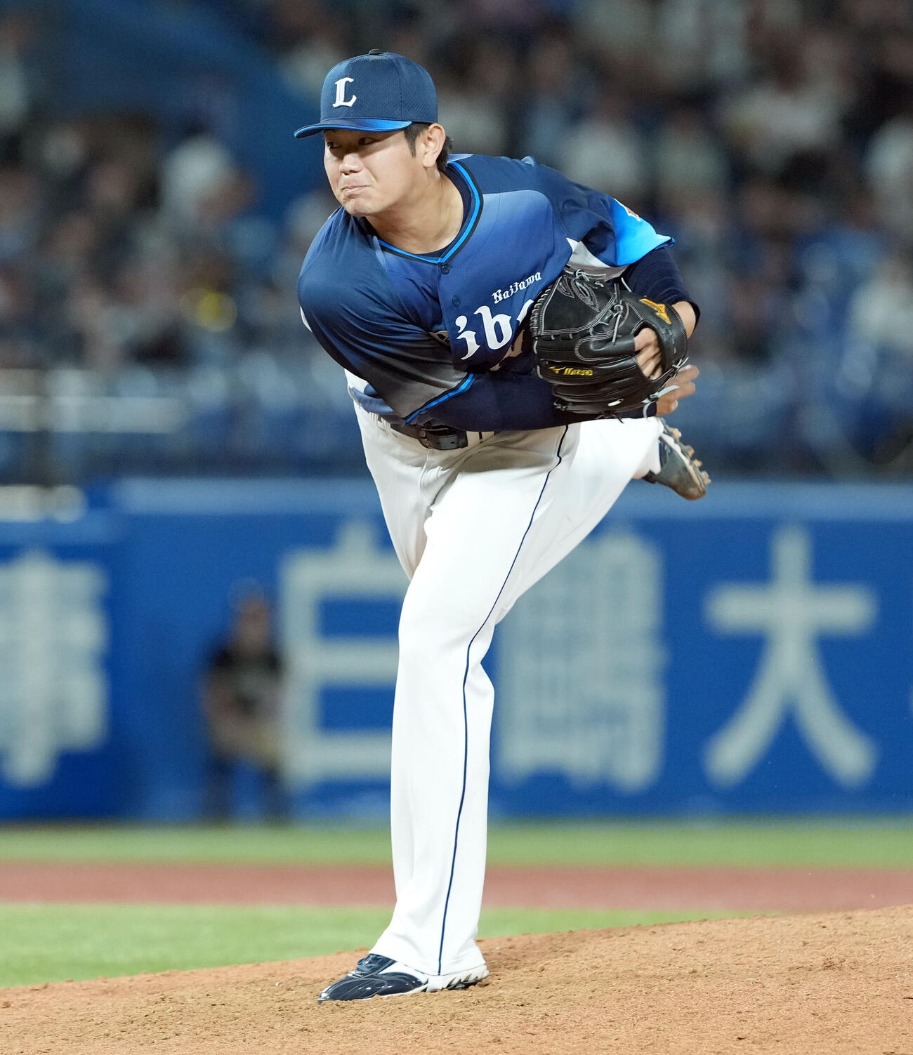 ヤクルト対西武　12回からマウンドに上がった西武青山美夏人（撮影・たえ見朱実）＝2026年5月27日