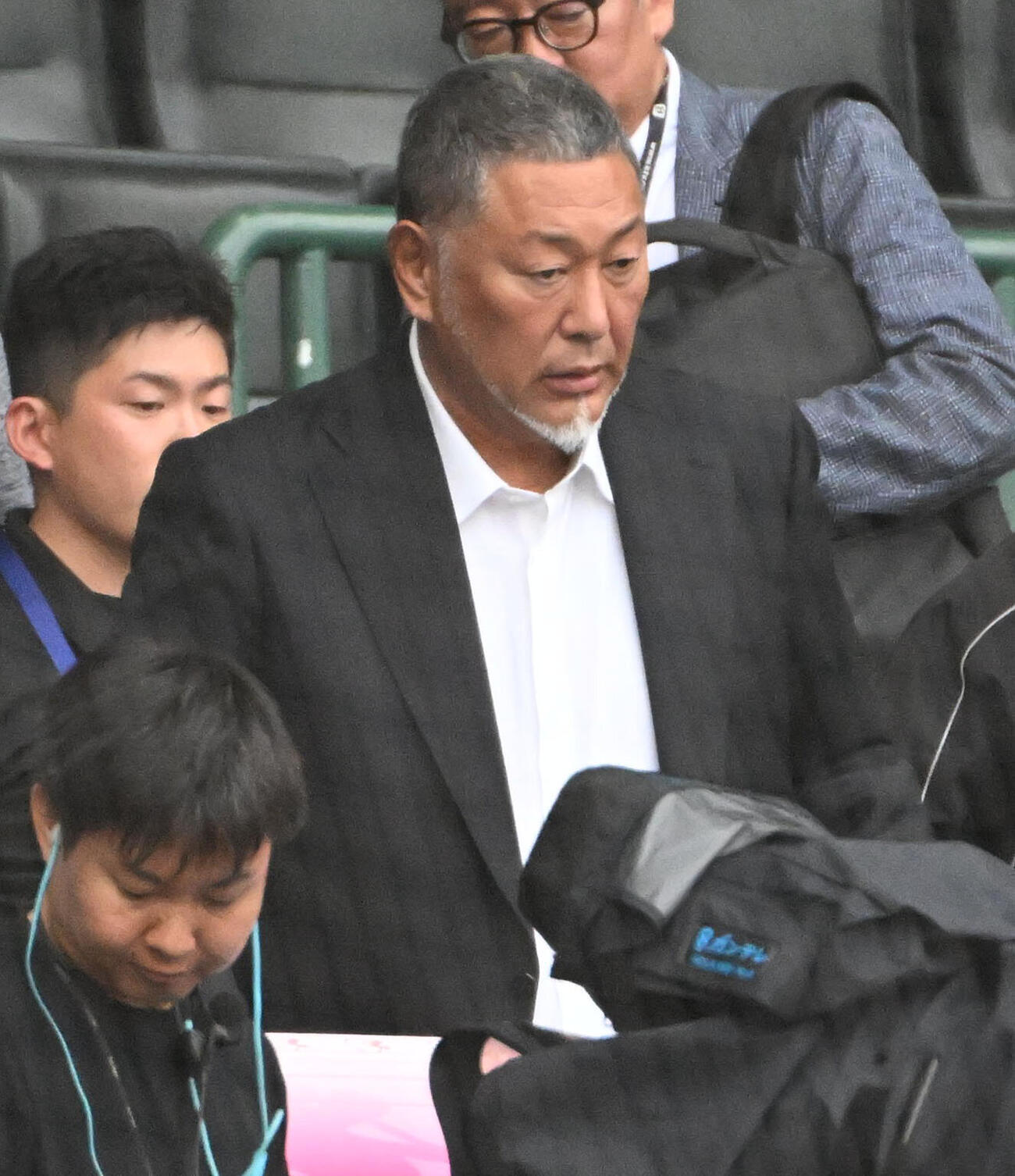 阪神対日本ハム　解説を務める清原和博氏（撮影・石井愛子）