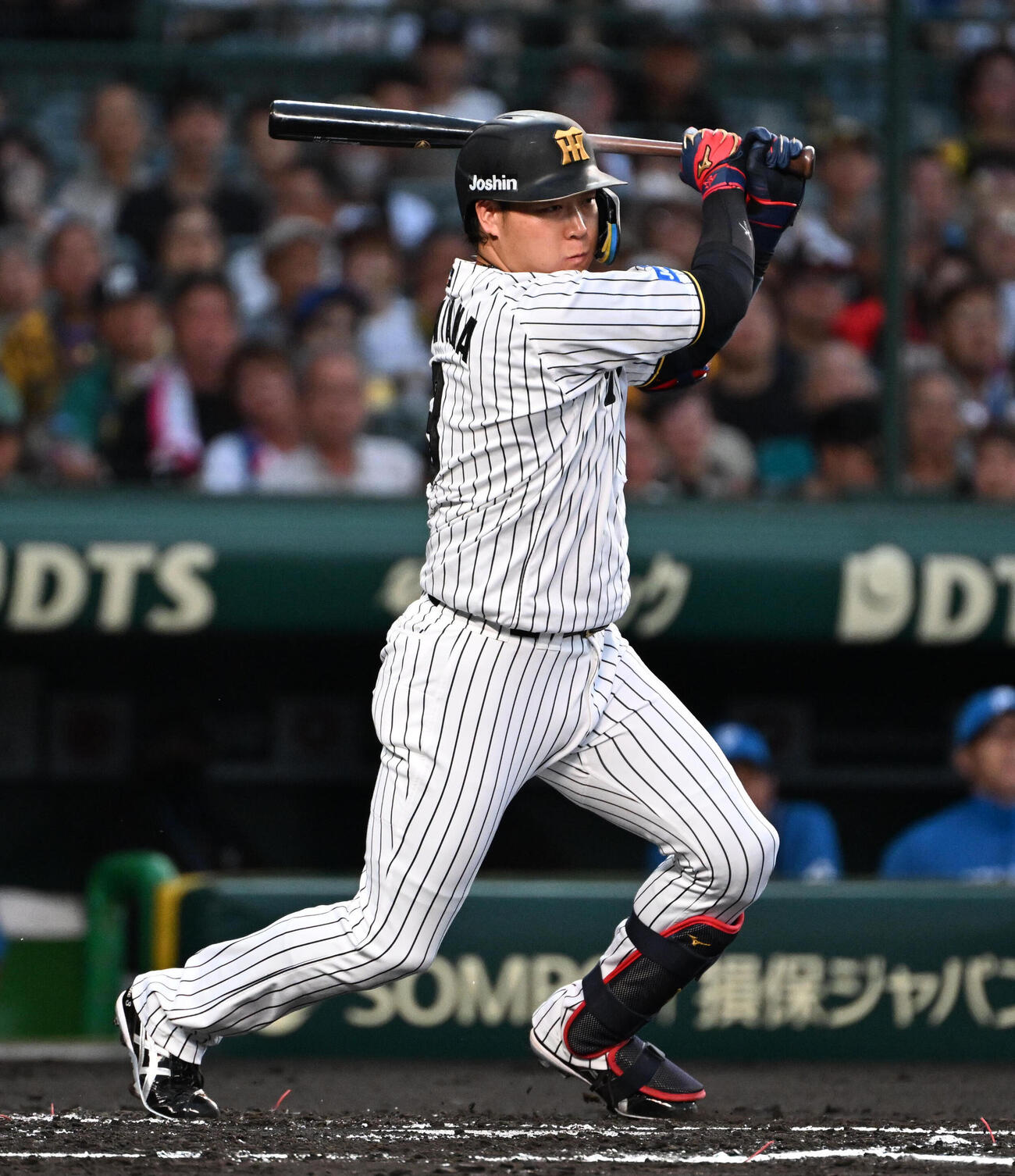 阪神対日本ハム　1回裏阪神2死一、二塁　大山悠輔は先制適時打を放つ（撮影・石井愛子）＝2026年5月28日