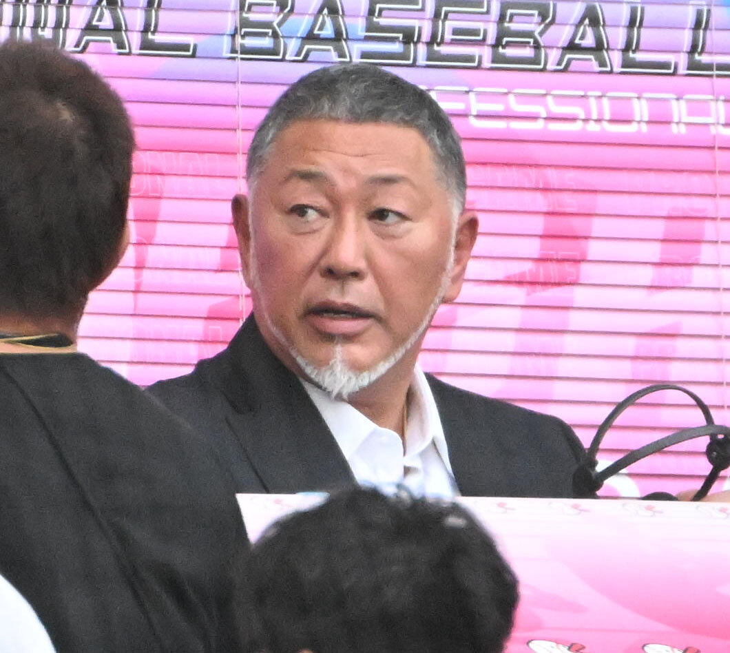 阪神対日本ハム　解説を務める清原和博氏（撮影・石井愛子）