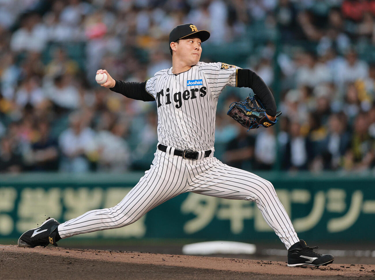 阪神対日本ハム　阪神先発木下里都（撮影・上山淳一）