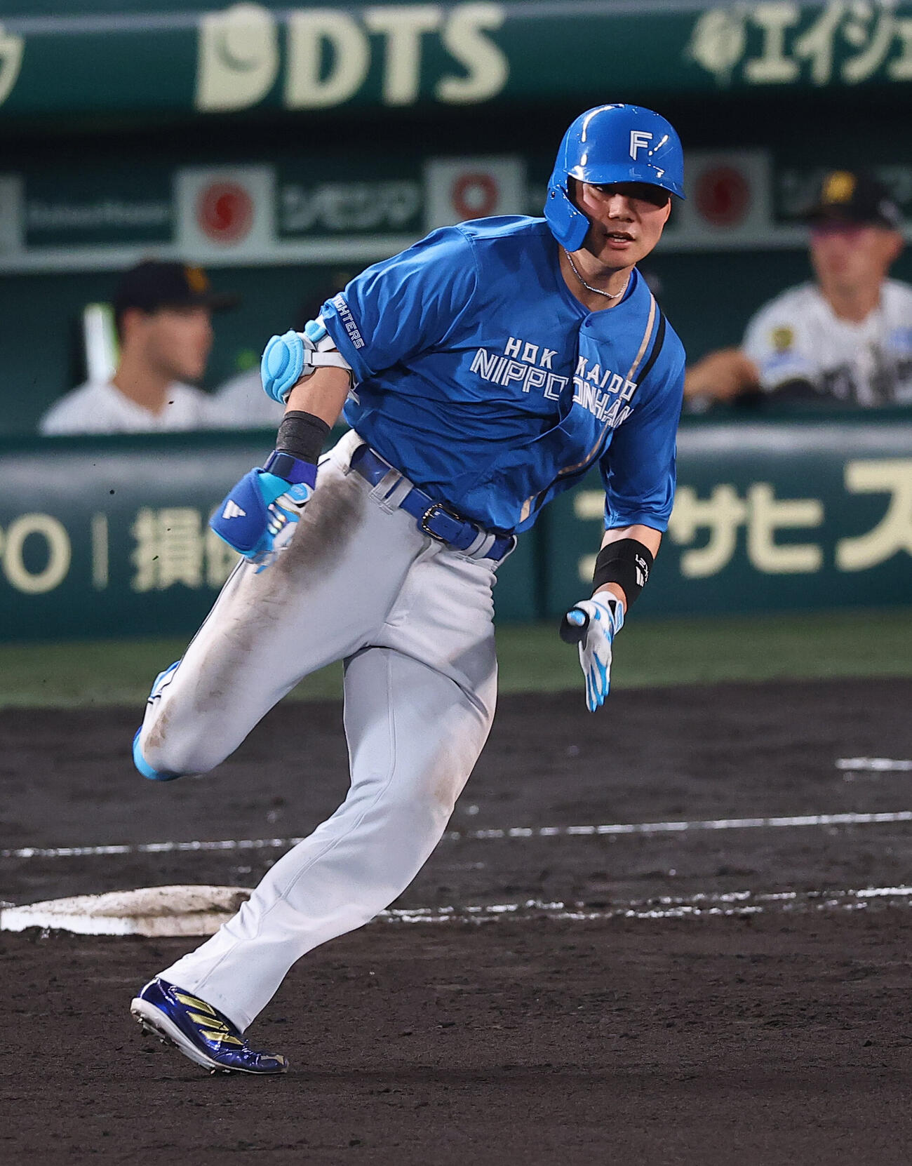 阪神対日本ハム　9回表日本ハム無死、清宮幸太郎は二塁打を放つ（撮影・上田博志）＝2026年5月28日